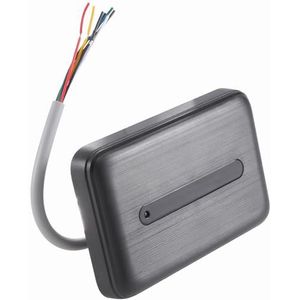 Fcuajdkq Kaartlezer voor toegangscontrole RFID IP68 waterdicht zwart dubbele frequentie 125 kHz + 13,56 MHz voor toegangscontrole