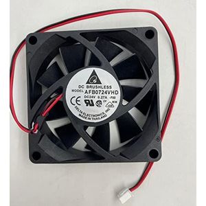 Original AFB0724VHD 24V 0.27A 7CM 7020 double ball inverter cooling fan