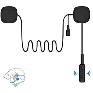 OBEST Motorhelm Headset, Bluetooth 5.0 Headset Stereo Helm Hoofdtelefoon, Draadloze Helm Koptelefoon met Handsfree Mic Music Call Control, Geschikt voor Fietsen, Skiën, Reizen