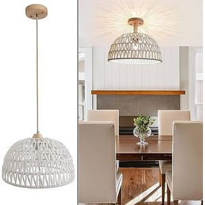 Ronde LED kroonluchter met witte glazen pegels • Verlichting Trends