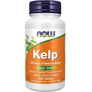 Now Foods - Kelp - 150 mcg - 200 Tabletten