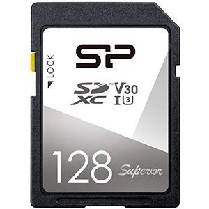 Silicon Power 128GB UHS-1 U3 V30 Superior SDXC Memory Card