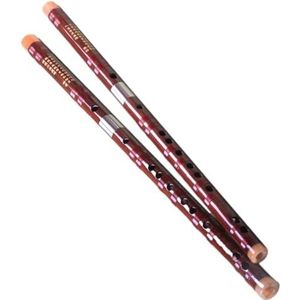 bamboe fluit instrument Bamboefluit Voor Beginners Om Dwarsfluit Te Leren Met Dubbel Inzetstuk In Twee Delen (Color : G)