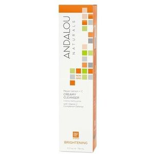Pack van 3 x Andalou Naturals Romige Cleanser voor Combinatie Huid Meyer Citroen - 6 fl oz