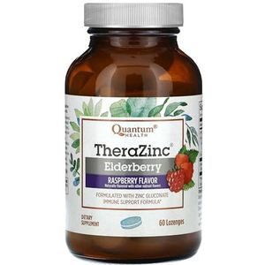 Thera Zinc - Elderberry Lozenges Raspberry 60 lzngs