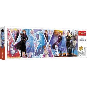 Frozen II Panorama Puzzel (1000 stukjes) - Disney Frozen