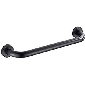 Badkamer Grab Bar Grab Rail, Grab Rails voor Badkamer Aluminium Zwart Mat Badkamer Toilet Badkamer Ouderen Veiligheid Grab Bar Antislip Handvat (40 cm)