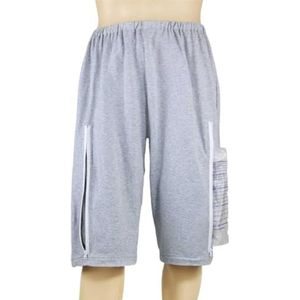 Patiëntenzorgbroeken zijkant, incontinentiebroeken for oudere broeken Urineopvangoperatie Verborgen dubbele zakken, wasbare incontinentiebroeken Katheterbroeken (exclusief urinezakken) (Size : XXLarg