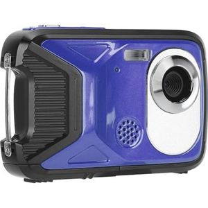 Waterdichte camera, 21 MP, panorama-onderwater-actiecamera, multifunctionele gezichtsherkenning voor duiken (blauw)