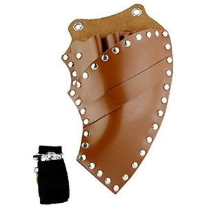 Kapsalon Schoudertas, PU-lederen tas voor haarschaar, etui voor schoonheidskamer, kapsalon, gereedschapstas, riemtas (kaki)