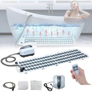 Bad Spa Massage Mat - Antislip - Met 114 Sproeiers - 6 Verstellingen - Voor Ontspanning
