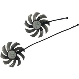 2 stuks grafische videokoeler, TH9210S2H-PAA01/FDC10H12S9-C/GA91S2U, voor EMTEK voor RTX 2060 voor SUPER voor STORM X voor DUAL, voor GTX 1660Ti(5.5mm Plug GA91S2U)