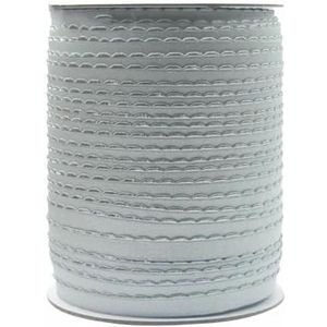 BH-band elastische band 3/8 1/2 5/8 10 mm 13,0 mm 15 mm nylon schouderband lingerie naaigarnering 50 100 yard rol-zilvergrijs-10 mm-100 yards