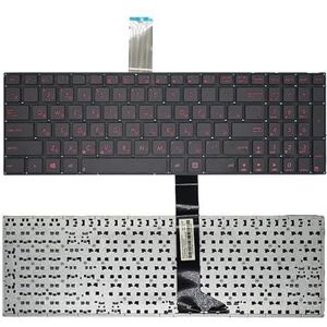 Russisch toetsenbord voor FX50 FX550 ZX50 GX50JX VX50 FX50JK FH5900V MP-13K96GB 0KNB0 610VUK00(RU Red Words)