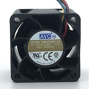 AVC DB04028B12S P141 12V 0.96A 40x40x28mm case Server cpu computer cooling fan