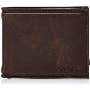 Columbia Men's RFID Blocking Passcase Wallet, Brown Deschutes, One Size