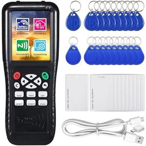 Rinteea RFID ID Duplicator Copier Decoderen Functie Smart Card Key Machine RFID NFC Copier ID Reader Brander T557 125 khz H-ID kaart