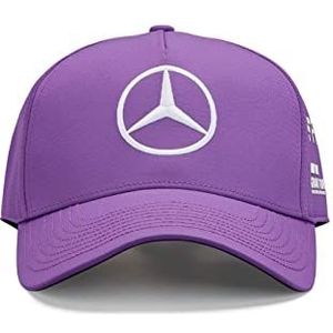 Mercedes AMG Petronas Formula One Team - Officiële Formule 1-merchandise - Lewis Hamilton 2022 teampet - paars - één maat, Paars