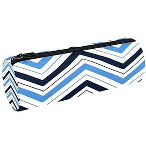 Ik Kan Ik Zal Wit Canvas Pen Etui Portemonnee Cosmetische Make-up Tas Voor Student Briefpapier School Kantoor Opslag, Multi#09, 20x6.3cm/7.9x2.5in, Potlood gevallen