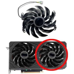 Vervangende ventilator voor GALAX voor KFA2 voor GeForce RTX3060ti 3070 3070ti PLUS grafische kaart(Right fan)