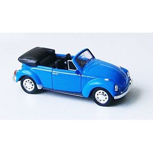 Welly Modelauto Beetle kever model auto 4 varianten speelgoedauto kinderen geschenk speelgoed 137 (Cabrio blauw)