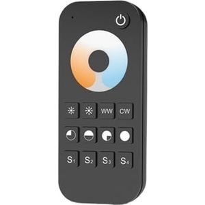 V2-L LED-controller CCT tweekleurig 12-24VDC 36V CV Push Dim 2CH 8A/CH 2-kanaals dimmen (RT2 alleen afstandsbediening)