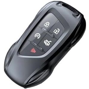 Autosleutel beschermhoes Autosleutel Bescherming Shell Cartoon Slimme Afstandsbediening Sleutel Cover Auto Accessoires Voor CT4 CT5 CT6 XTS XT6 XT5 XT4 Sleutel Shell(Gray Style A)