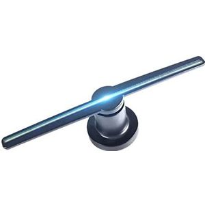 3D-hologramventilator, Wifi App 3D Hologram Fan Reclame Licht Led Uithangbord Board Remote Reclame Display Ondersteuning Afbeeldingen En Video: