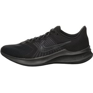 Nike Downshifter 11, gymschoenen voor heren, Meerkleurig Black Dk Smoke Grey Lt Smoke Grey, 44.5 EU