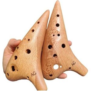 ocarina 12 Hole Ocarina Geavanceerde Keramiek Ocarina Professionele Dwarsfluit Muziekinstrument Ocarina Voor Beginners Studenten (Color : AC 1)