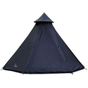 Tent voor Camping Piramide Camping Tent Dubbele Regendichte Tent 4-6 Personen Waterdichte Grote Outdoor Tent Wandeltent Campingtent (Color : C, Size : 380x330x240cm)