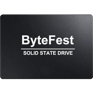ByteFest SSD 256 GB interne solid-state drive 2,5 inch SATA III 7mm interne SSD-harde schijf voor laptop en desktop-pc