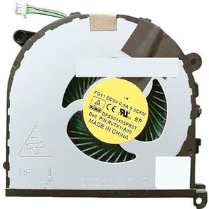 Laptop CPU gpu koelventilator koeler notebook geschikt voor XPS 15 9550 0RVTXY 036CV9 DFS501105PR0T FG11 DFS501105PQ0T FG12(Gpu 036cv9 fg12 fan)