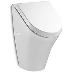 Urinal Roca Nexo m. toevoer van achter, incl. deksel met automatische sluiting, wit, large