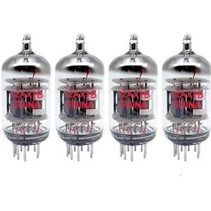 12AX7B buis vervangt 7025 12AX7 ECC83 buis versterker HIFI audio versterker kit DIY voorversterker matching (4 stks Matched Quad)