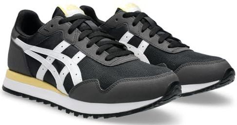Asics - Tiger Runner II - Sneakers - Zwart - Materiaal: Textiel