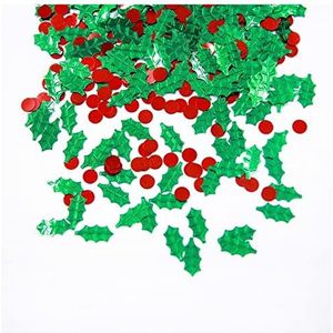 Confetti 15G / tas Multi Kleurrijke Kerst Serie Confetti Pailletten Mooie Tafeldecor Christmas Year Party Decoration Supplies Gouden confetti (Size : 15g D)