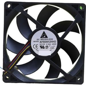 Voor Delta voor Afb0912hhd 9cm 9020 12V 0.36a 4-draads PWM intelligente snelheidsregeling ventilator
