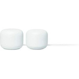 Google Nest Wifi - Home Wi-Fi System - Wi-Fi Extender - Mesh Router for Wireless Internet - 2 Pack