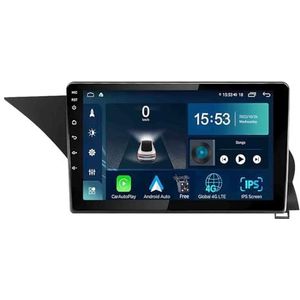Android 14.0 2 Din Autoradio 9"" Touchscreen Auto Stereo voor Benz GLK-Class X204 2013-2015 met Draadloze Carplay Android Auto GPS navigatie AHD Omgekeerd beeld Stuurwielbediening(S-6(8G+128G))