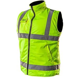 NEO Zichtbaarheid Fleece Omkeerbaar Waterdicht Body Warmer Gilet Vest (M)