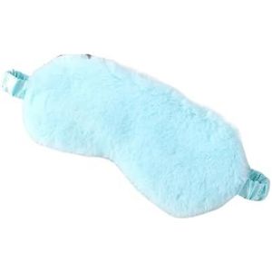 Cmis Kbei Slaapblinddoek Zachte Pluche Oogmaskers Leuke Liefde Wolk Oogbedekking Pluche Masker Eyepatch Nap Gezondheid Oogbedekking Slaapmasker (Blauw)