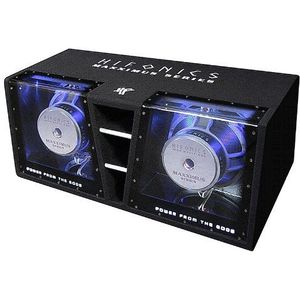 HIFONICS MXZ 12 DUAL 2000 WATT RMS DUBBELBANDPASS