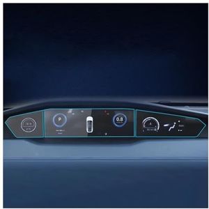 Displaybeschermfolie Voor Changan UNI-V 2022 2023 2024 2025 Auto Dashboard Gehard Glas Beschermfolie Navigatie Schermbeschermer(Instrument Membrane (Left+Middle+Right))