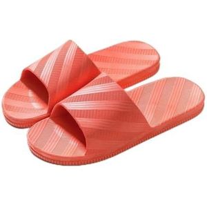 Dia's, Zomerse thuisdouche dikke bodem heren- en damespantoffels for buiten,voor dames en heren(Orange,45 EU)