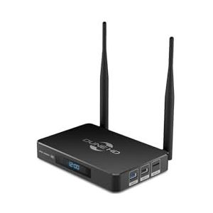 Dune HD Pro Vision 4K | Media Player | Android Box | D Vision | Atmo | HD-Audio | HDMI 2.1 | BT 5 | WiFi | 1Gbit | USB 3.0 | 4GB / 64GB | Optical S/PDIF | 4Kp60 | 1080p