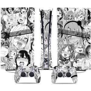Anti Kras Voor PS5 PRO Skin Digital Edition Console En Controller Vinyl Cover Skins Wraps Krasbestendig, Compatibel Met Voor PS5 Digital Edition Pro 19473 Geen Schuimvorming