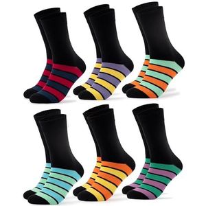 Occulto - Moritz - Kleurrijke Sokken - Pak van 6 - Voor Mannen
