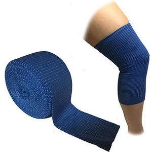 1 METRE OSTEROGRIP BLUE ELASTIC CATERING SUPPORT BANDAGE CHEFS TUBIGRIP KNEEE THIGH CALF ANKLE SIZE E door Steroplast