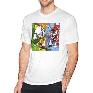 C-Astle Crashe-Rs Men's Hipster Cotton T-Shirt Music Tee Shirt Tank Top Camiseta Short Sleeve overhemden(Small)